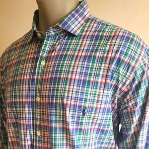 POLO RALPH LAUREN 2XB plaid shirt